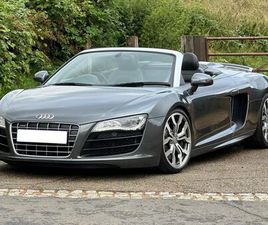 AUDI R8 SPYDER 2012 AUDI R8 5.2 QUATTRO SPYDER R TRONIC