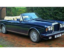 1985 BENTLEY CONTINENTAL CONVERTIBLE A VENDRE