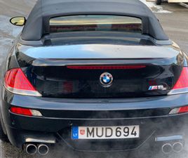 BMW M6 CABRIO SMG