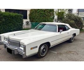CADILLAC ELDORADO 1975 CADILLAC - ELDORADO CORVERTIBILE A VENDRE
