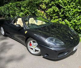 FERRARI 360 F1 SPIDER.ONE OF JUST 31