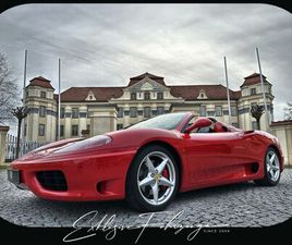 FERRARI 360 MODENA SPIDER FERRARI 360 SPIDER|SERVICE NEU|3880KM|SCUDERIA SHIELDS|