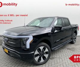 FORD F150 LIGHTNING - F-150 - PLATINUM 4X4 EXTENDED RANGE 500KM | TREKHAAK 3500KG | LEER | TOP VIEW CAMERA | LED