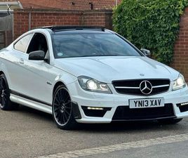 2013 MERCEDES-BENZ C-CLASS 6.3 C63 AMG (457BHP) COUPE 2D 7S