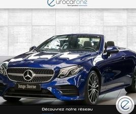 MERCEDES CLASSE E CABRIO E 200 MERCEDES CLASSE E200 CABRIOLET - AUTRES DISPO
