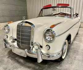 ② MERCEDES-BENZ PONTON CABRIOLET 220S 1956 LIVRAISON NÉERLANDA — OLDTIMERS & ANCÊTRES — 2EMEMAIN