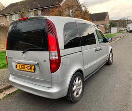 MERCEDES VANEO 2005 MERCEDES-BENZ VANEO 1.6 AUTO 7 SEATER, ULEZ COMPLIANCE MPV PETROL AUTOMATI