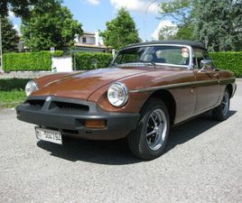 MG B MG B SPIDER SPORTS 1800 CARBURATORE ISCRITTA ASI