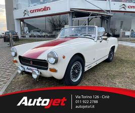 MG MIDGET 1300 GUIDA SX / TARGHE ORIGINALI