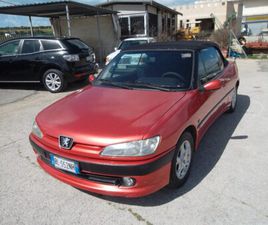 PEUGEOT 306 CABRIOLET 306 1.6I CAT CABRIOLET