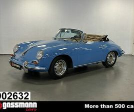 PORSCHE 356 C 1600 REUTTER CABRIOLET