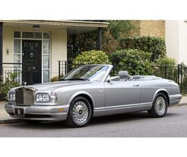 2000 ROLLS-ROYCE CORNICHE V CONVERTIBLE (LHD) A VENDRE