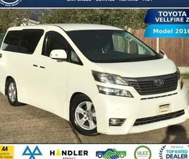 TOYOTA VELLFIRE TOYOTA VELLFIRE Z AUTO WHITE 2.4L 7SEAT ULEZ 10-60 FRESH IMPORT VERIFIED MILES , FINANCE AVAILABLE