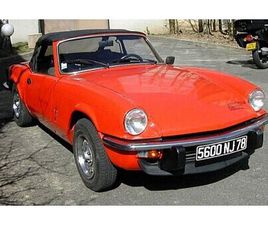 TRIUMPH SPITFIRE CABRIOLET TRIUMPH SPITFIRE 1500 SH