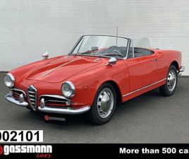 ALFA ROMEO GIULIETTA SPIDER 1961 ALFA ROMEO GIULIETTA - GIULIETTA 1300 SPIDER