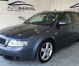 AUDI A4 AVANT A4 1ª SERIE AVANT 2.5 V6 TDI QUATTRO 180CV