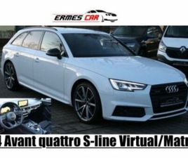 AUDI A4 AVANT A4 5ª SERIE A4 AVANT 2.0 TDI 190 CV S TRONIC QUATTRO EDITION