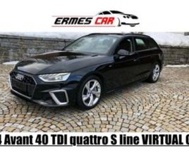 AUDI A4 AVANT 40 TDI A4 5ª SERIE A4 AVANT 40 TDI QUATTRO S TRONIC S LINE EDITION