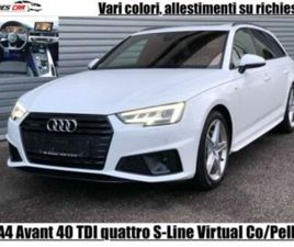 AUDI A4 AVANT 40 TDI A4 5ª SERIE A4 AVANT 40 TDI QUATTRO S TRONIC S LINE EDITION