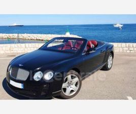 GTC CABRIOLET 6.0 W12 BI-TURBO 560 TIPTRONIC