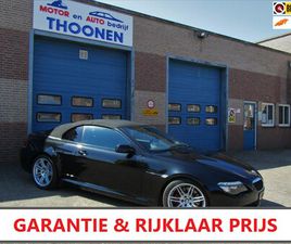 BMW SERIE 6 CABRIO 630 BMW 6-SERIE CABRIO - 630I 2 DEURS, AUTOMAAT, ELEKTRISCHE SOFTOP, BOORDCOMPUTER, AIRCO, SPRAAKBEDIENING