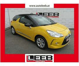 CITROEN DS3 CABRIO CITROËN DS3 CABRIO VTI 120 SO CHIC IN WELS
