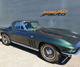 CORVETTE C2 CABRIO CHEVROLET CORVETTE CABRIOLET C2 5.4 L 3 - 1965