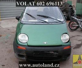 DAEWOO MATIZ 1998, 800 CCM, 37 KW, BENZIN HATCHBACK - HATCHBACK BENZIN