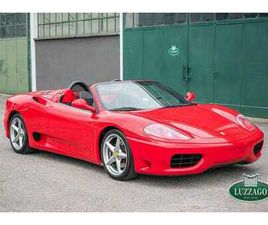 FERRARI 360 MODENA SPIDER MANUALE
