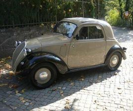 FIAT 500 B TOPOLINO, 1949, 100'000 KM - ANNONCE 707544