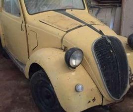 FIAT TOPOLINO 500A CLÁSICO ITALIANO DESCAPOTABLE DE 1937 - FIAT 500A