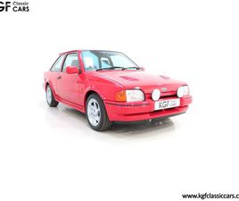 A BEAUTIFULLY ORIGINAL FORD ESCORT RS TURBO SERIES 2 WITH 51,169 MILES