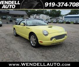USED 2002 FORD THUNDERBIRD DELUXE