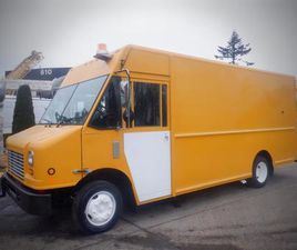 USED 2008 FREIGHTLINER MT45 CHASSIS CARGO STEP VAN REAR SHELVING DIESEL