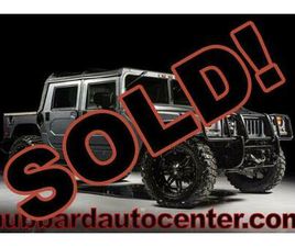 USED 2006 HUMMER H1 ALPHA FULLY CUSTOM, RARE GENERATION 2 ALL BLACK INTERIOR