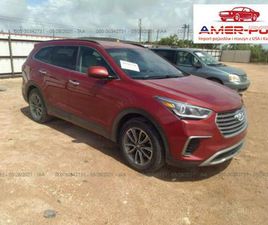 HYUNDAI SANTA FE 2017, 3.3L, PO GRADOBICIU WARSZAWA