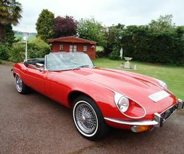 JAGUAR TYPE E CABRIOLET JAGUAR E TYPE V12 ROADSTER 1973/4