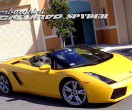 GALLARDO 5.0 V10 SPYDER - UNICA