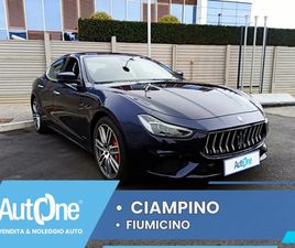 GHIBLI GRANSPORT 3.0 BT V6 350CV AUT. NAVI PELLE CERCHI R20&QUOT;