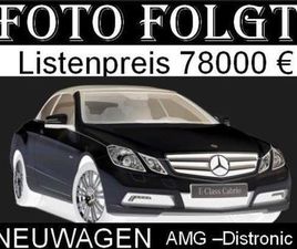 MERCEDES CLASSE E CABRIOLET E 350 E 350 CDI CABRIO AVANTGARDE 170 KW (231 CV)