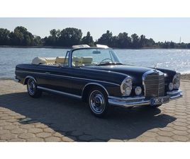 MERCEDES CLASSE S CABRIOLET 300 SE 1965 MERCEDES-BENZ W111/112 - 300 SE CABRIOLET - SOLD -