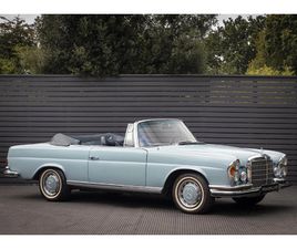 MERCEDES CLASSE S CABRIOLET 280 SE MERCEDES 280 SE 3.5 CABRIOLET FLOORSHIFT
