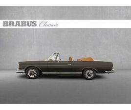 MERCEDES CLASSE S CABRIOLET 280 SE MERCEDES-BENZ 280 SE 3.5 CABRIOLET BRABUS CLASSIC