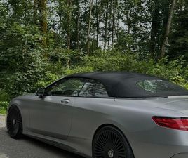 MERCEDES CLASSE S CABRIOLET S 63 AMG S 63 AMG CABRIOLET 4MATIC SPEEDSHIFT MCT