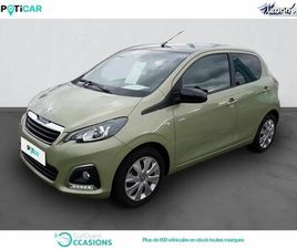 PEUGEOT 108 PEUGEOT 108 VTI 72 STYLE S&S 4CV 5P