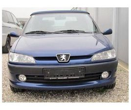PEUGEOT 306 CABRIOLET PEUGEOT 306 CABRIO 1,6I ST.TROPEZ KLIMA 1BESITZ EL VERDECK IN MARCHTRENK