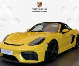 PORSCHE 718 BOXSTER SPYDER SPYDER 309 KW (420 CV)