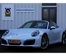 PORSCHE 911 3.0 TARGA 4 370PK AUT. 991.2 *PERFECT PORSCHE ONDERH.*SPORTUITLAAT/ACC/BOSE/STOELVERW./STUURWIELVERW./CAMERA/LED/BI-XENON/20 INCH LM*