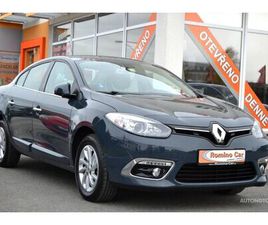 RENAULT FLUENCE 1.6I, SERVISNÍ KNIHA,PŮVOD ČR