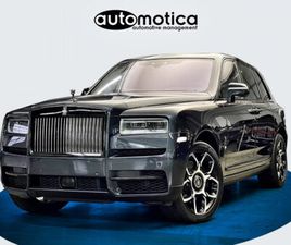 ROLLS ROYCE CULLINAN CULLINAN CULLINAN BLACK BADGE EDITION